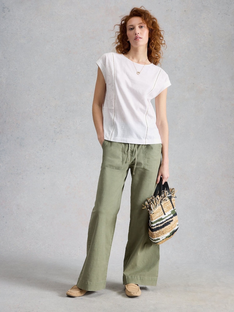 White Stuff White Penelope T-Shirt - Image 2 of 6