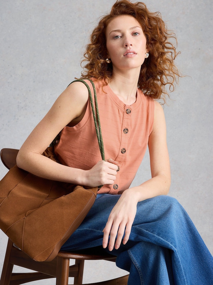 橙色 - White Stuff Simone Tank - 圖片 1/6