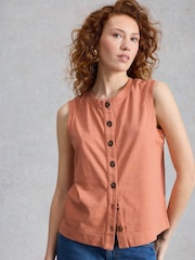 橙色 - White Stuff Simone Tank - 圖片 4/6