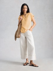 White Stuff Yellow Cecily Top - Image 2 of 6