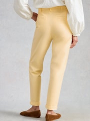 White Stuff Yellow Twister Chino Trousers - Image 2 of 4