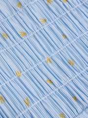 White Stuff Blue Tammie Cotton Shirt - Image 6 of 6