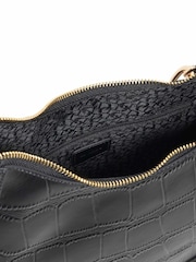 Dune London Black Directional Shoulder Bag - Image 3 of 5