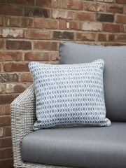 Laura Ashley Blue Sarron Indoor and Outdoor Scatter Cushions - Image 2 of 5