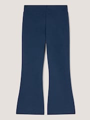 Monsoon Blue Sequin Bow Kick Flare Leggings - Image 1 of 2