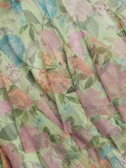 Monsoon Green Nessa Floral Ruffle Swing Dress - Image 4 of 4