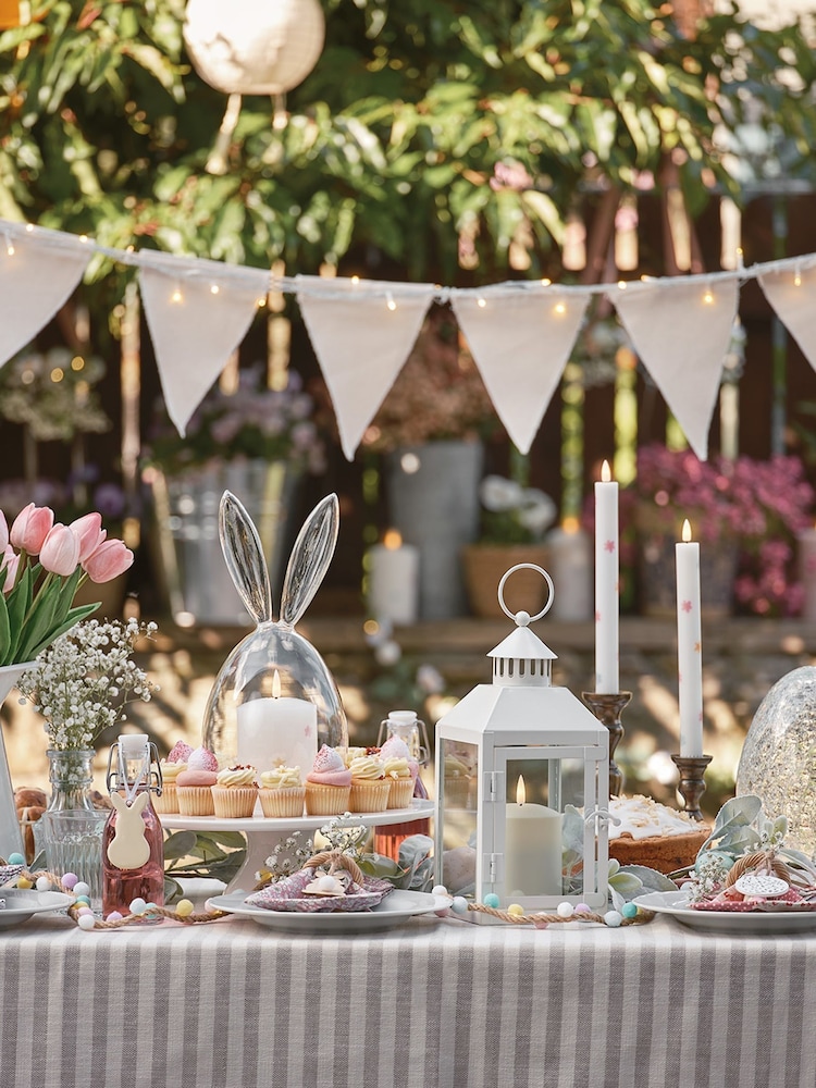 Lights4fun Clear Glass Bunny Dome Unlit - Image 3 of 3