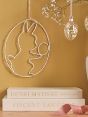 Lights4fun Clear Hanging Micro LED Easter Egg - Image 2 of 4