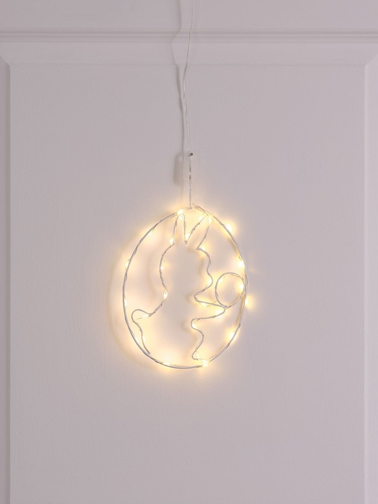 Lights4fun Clear Hanging Micro LED Easter Egg - Image 4 of 4