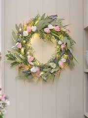 Lights4fun Tulip Wreath - Image 3 of 4