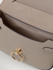 Mulberry Cashmere Taupe Small Amberley Satchel Classic Grain Bag - Image 5 of 6