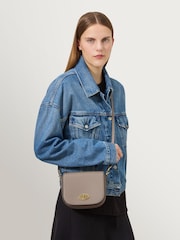 Mulberry Cashmere Taupe Small Darley Satchel Two Tone Bag - Image 4 of 5