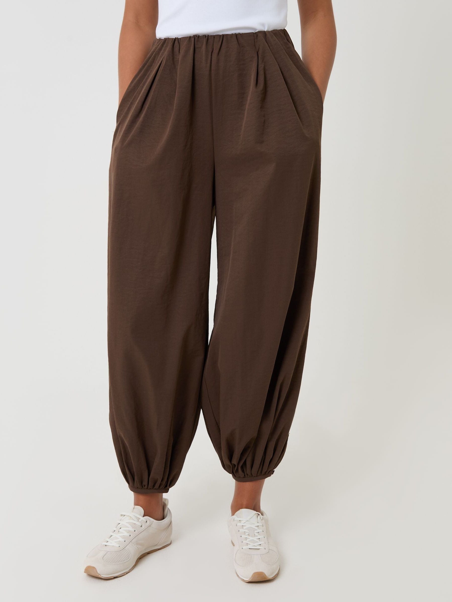 Buy Threadbare Brown Balloon Trousers with Pockets from Next USA