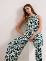 Phase Eight Green Marta Jumpsuit - Image 6 of 7