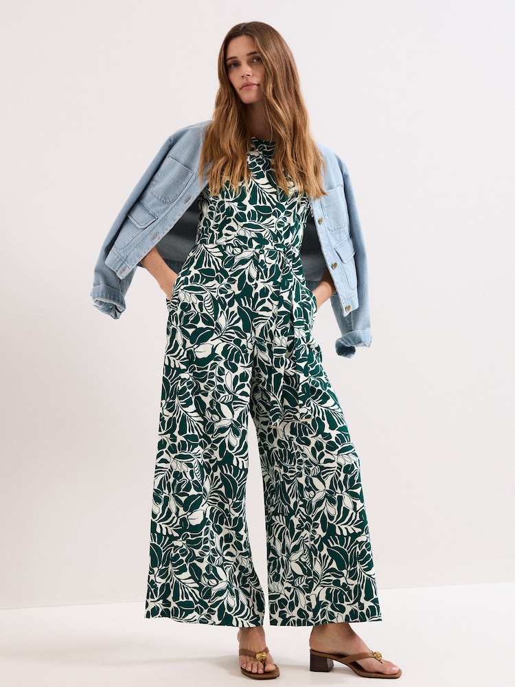 Phase Eight Green Marta Jumpsuit - Image 7 of 7