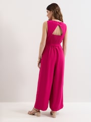 Phase Eight Pink Marta Jumpsuit - Image 2 of 6