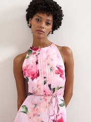 Phase Eight Pink Bethany Midi Dress - Image 4 of 7