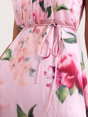 Phase Eight Pink Bethany Midi Dress - Image 6 of 7