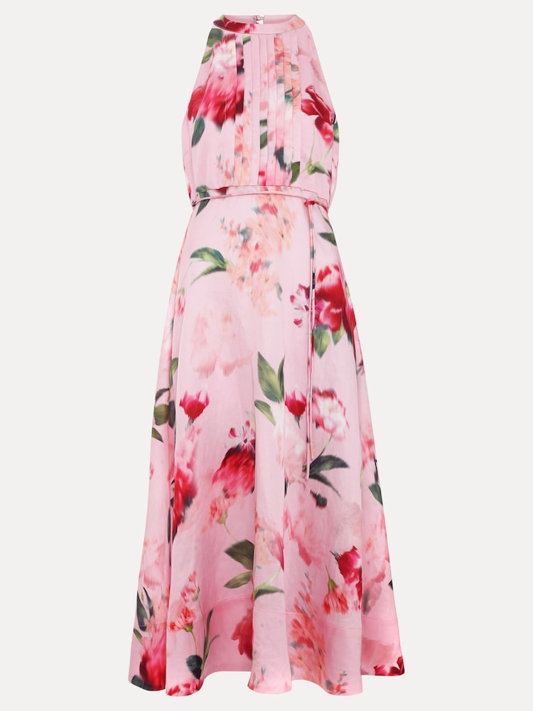 Phase Eight Pink Bethany Midi Dress - Image 7 of 7 Phase Eight Pink Bethany Midi Dress - Image 7 of 7