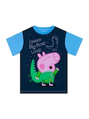 Character George Pig Short Sleeve Pyjamas - Imaginea 2 din 11