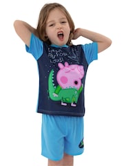 Character George Pig Short Sleeve Pyjamas - Imaginea 7 din 11