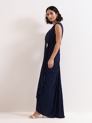 Phase Eight Navy Blue Donna Dress - Image 6 of 7
