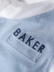 Baker by Ted Baker Blue Smart Mockable Waistcoat - Image 3 of 7