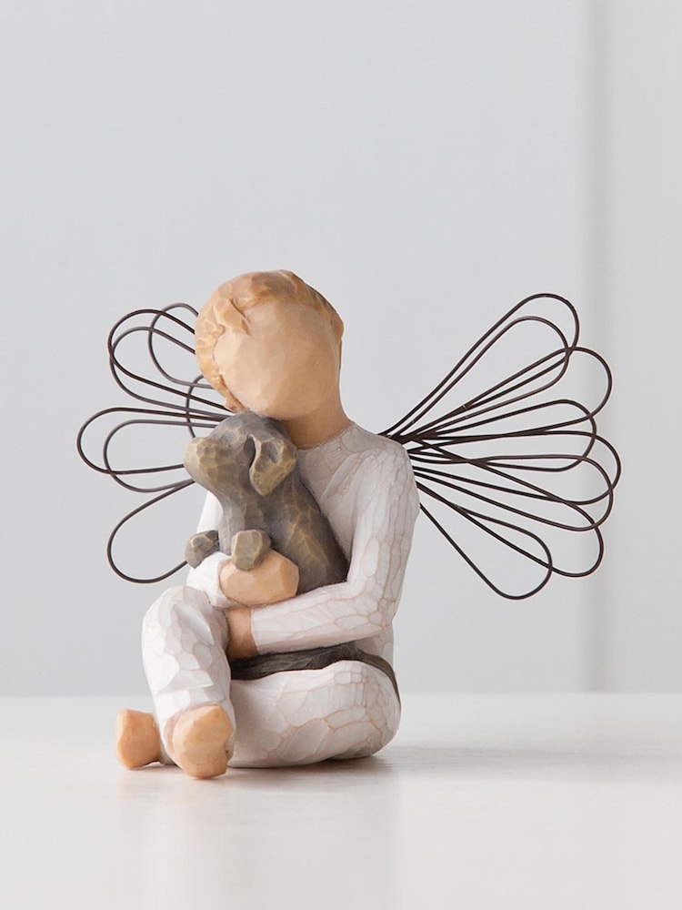 Willow Tree Off White Angel Of Comfort Figurine - Image 1 of 3 Willow Tree Off White Angel Of Comfort Figurine - Image 1 of 3