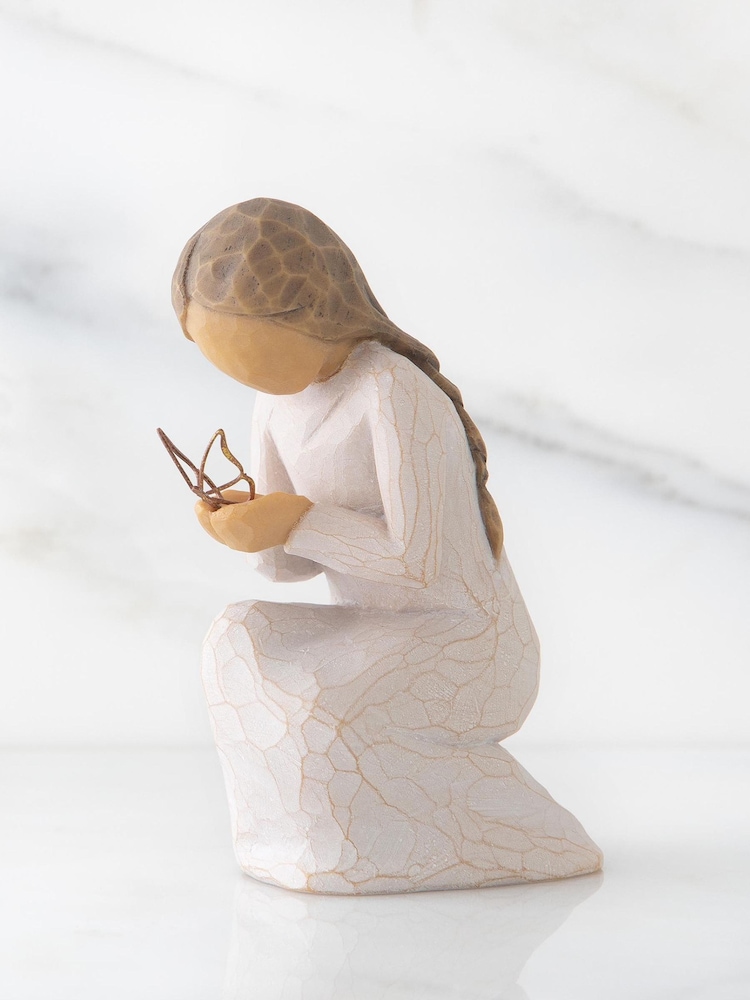 Willow Tree Off White Quiet Wonder Figurine - Image 1 of 6 Willow Tree Off White Quiet Wonder Figurine - Image 1 of 6