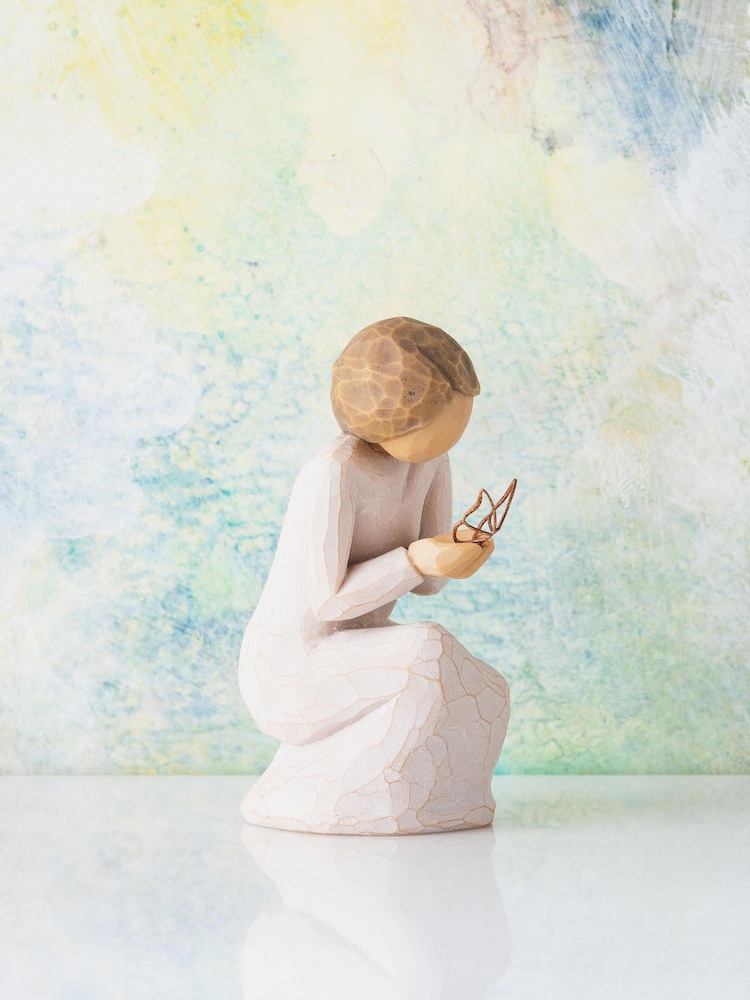 Willow Tree Off White Quiet Wonder Figurine - Image 2 of 6 Willow Tree Off White Quiet Wonder Figurine - Image 2 of 6