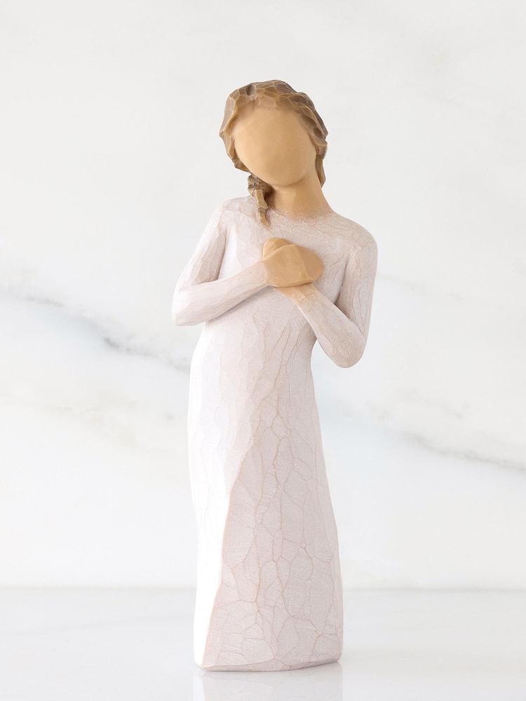 Willow Tree Off White Here For You Figurine - Image 2 of 6 Willow Tree Off White Here For You Figurine - Image 2 of 6