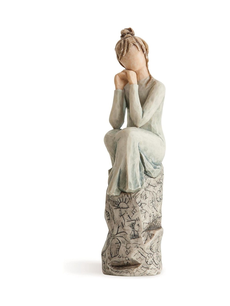 Willow Tree Off White Patience Figurine - Image 3 of 3 Willow Tree Off White Patience Figurine - Image 3 of 3