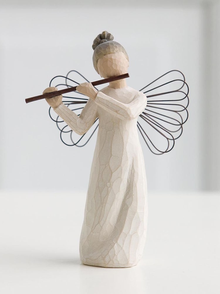 Willow Tree Off White Angel Of Harmony Figurine Gift Set - Image 1 of 3 Willow Tree Off White Angel Of Harmony Figurine Gift Set - Image 1 of 3