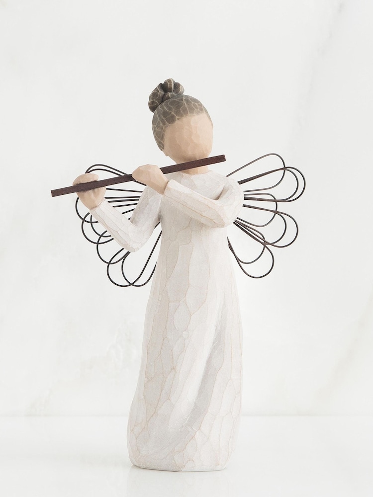 Willow Tree Off White Angel Of Harmony Figurine Gift Set - Image 2 of 3 Willow Tree Off White Angel Of Harmony Figurine Gift Set - Image 2 of 3