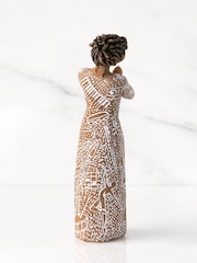 Willow Tree Off White Music Speaks Darker Skin Figurine - Image 4 of 6