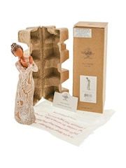 Willow Tree Off White Music Speaks Darker Skin Figurine - Image 6 of 6
