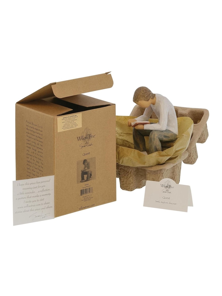 Willow Tree Off White Quest Figurine - Image 4 of 4