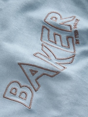 Baker by Ted Baker Brown 3 Piece Cord Jacket Blue T-Shirt and Joggers Set - Image 13 of 17