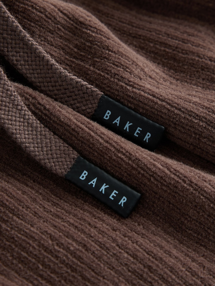 Baker by Ted Baker Brown 3 Piece Cord Jacket Blue T-Shirt and Joggers Set - Image 17 of 17 Baker by Ted Baker Brown 3 Piece Cord Jacket Blue T-Shirt and Joggers Set - Image 17 of 17