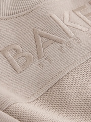 Baker by Ted Baker Stone Textured Sweatshirt and Joggers Set - Image 10 of 14