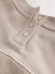 Baker by Ted Baker Stone Textured Sweatshirt and Joggers Set - Image 14 of 14
