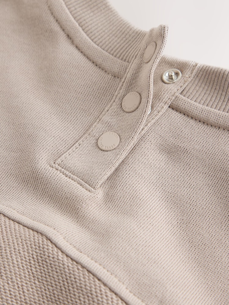 Baker by Ted Baker Stone Textured Sweatshirt and Joggers Set - Image 14 of 14 Baker by Ted Baker Stone Textured Sweatshirt and Joggers Set - Image 14 of 14
