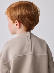 Baker by Ted Baker Stone Textured Sweatshirt and Joggers Set - Image 6 of 14