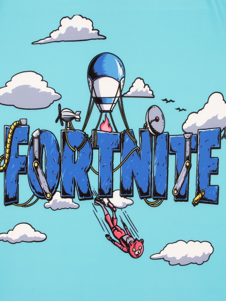 Character Fortnite Long Sleeve Rash Guard And Swim Shorts Set - Bild 11 von 11