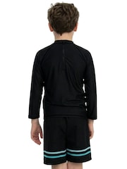 Character Fortnite Long Sleeve Rash Guard And Swim Shorts Set - Bild 3 von 11