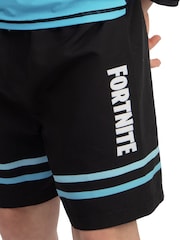 Character Fortnite Long Sleeve Rash Guard And Swim Shorts Set - Bild 5 von 11