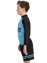 Character Fortnite Long Sleeve Rash Guard And Swim Shorts Set - Bild 7 von 11
