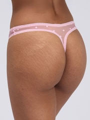 Boux Avenue Bella Spot Mesh Thongs 3 Pack - Imagen 3 de 6