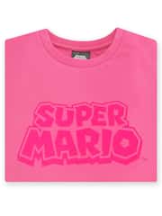 Character Pink Super Mario Princess Peach Sweatshirt - Image 6 of 11