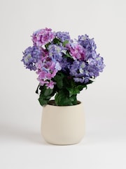 Scottish Everlastings Ltd Pink Outdoor Faux Hydrangea Planter - Image 3 of 3
